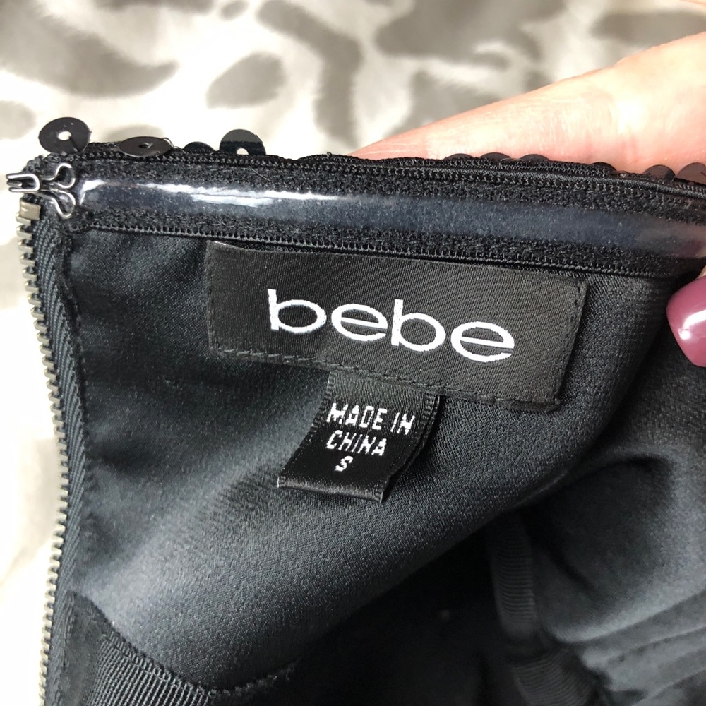 bebe Black Halter Dress - Picture 7 of 8